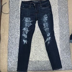 American Eagle Ripped Jeggings
